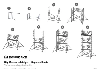 Korte opbouwinstructie rolsteiger even Korte opbouwinstructie rolsteiger even
