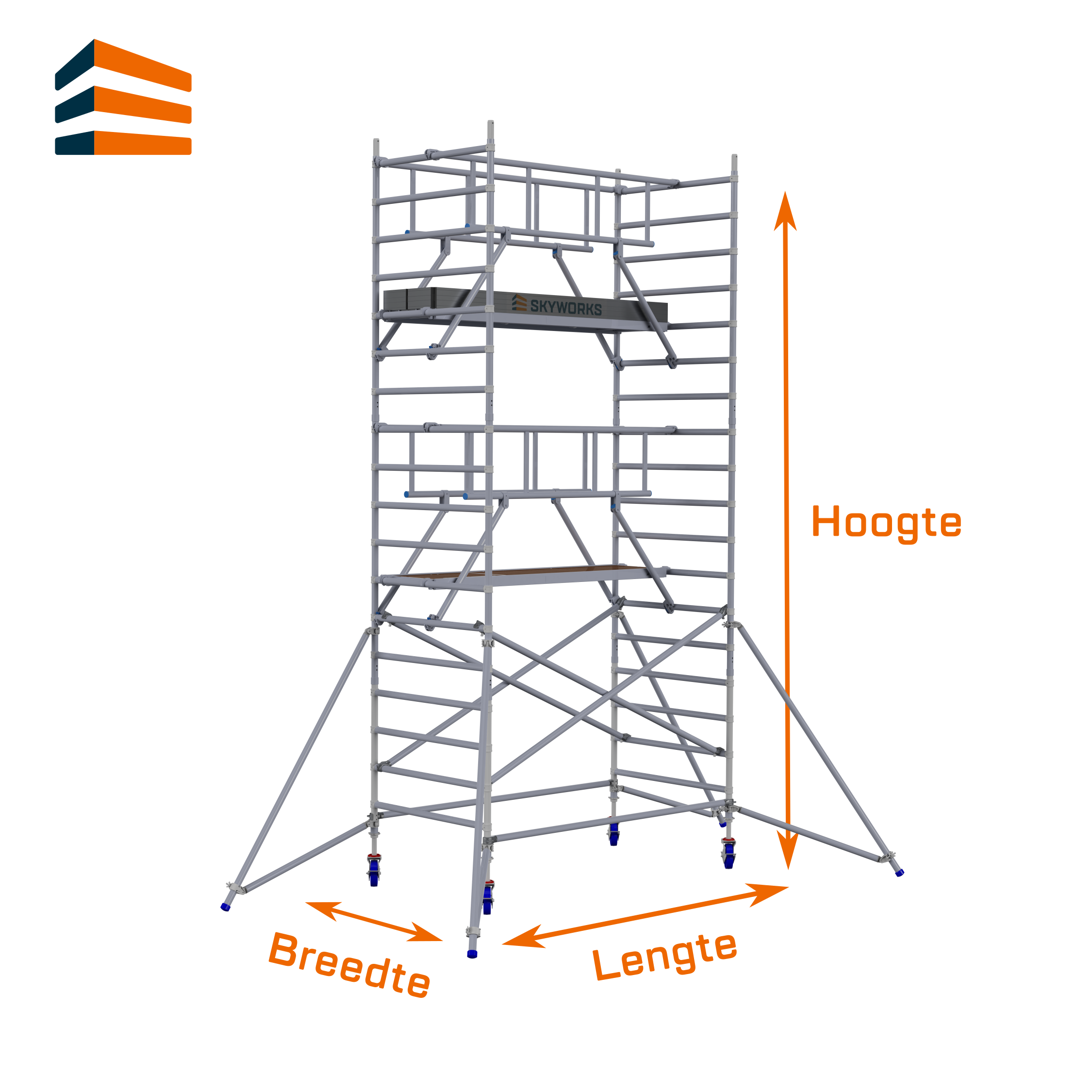 Hoe Vergelijk Je Het Best De Afmetingen Van Rolsteigers? | Skyworks B.V.